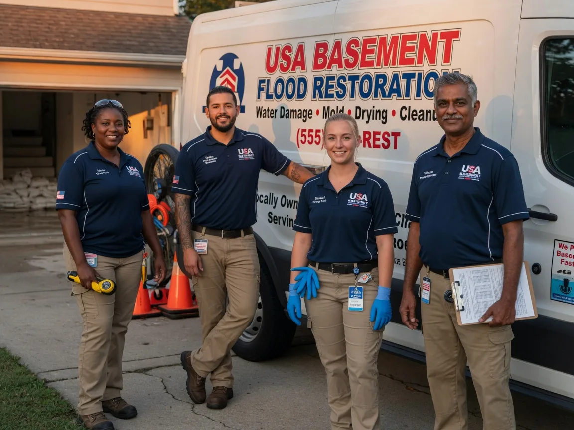 Basement Flood Cleanup company in Cedarcreek, MO